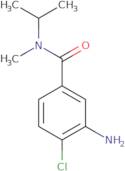 3-Amino-4-chloro-N-methyl-N-(propan-2-yl)benzamide