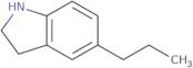 5-Propyl-2,3-dihydro-1H-indole