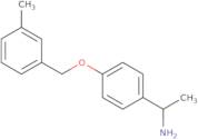 1-{4-[(3-Methylbenzyl)oxy]phenyl}ethanamine