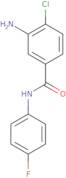 3-amino-4-chloro-n-(4-fluorophenyl)benzamide