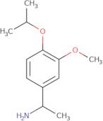 1-[3-Methoxy-4-(propan-2-yloxy)phenyl]ethan-1-amine