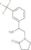 1-{2-Amino-2-[3-(trifluoromethyl)phenyl]ethyl}pyrrolidin-2-one