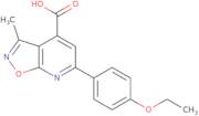 6-(4-Ethoxyphenyl)-3-methyl-[1,2]oxazolo[5,4-b]pyridine-4-carboxylic acid