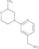 [2-(2-Methylmorpholin-4-yl)pyridin-4-yl]methanamine