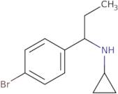 N-[1-(4-Bromophenyl)propyl]cyclopropanamine