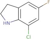 7-Chloro-5-fluoroindoline