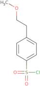 4-(2-Methoxyethyl)benzene-1-sulfonyl chloride