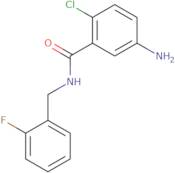 5-Amino-2-chloro-N-[(2-fluorophenyl)methyl]benzamide