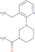 1-[3-(Aminomethyl)pyridin-2-yl]piperidine-3-carboxamide