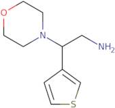 [2-Morpholin-4-yl-2-(3-thienyl)ethyl]amine