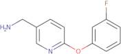 6-(3-Fluorophenoxy)-3-pyridinemethanamine