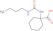 1-[(Butylcarbamoyl)amino]cyclohexane-1-carboxylic acid