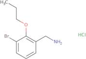 3-Bromo-2-propoxybenzylamine hydrochloride