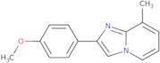 2-(4-Methoxyphenyl)-8-methylimidazo[1,2-a]pyridine