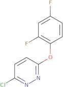 3-Chloro-6-(2,4-difluorophenoxy)pyridazine