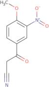 3-(4-Methoxy-3-nitrophenyl)-3-oxopropanenitrile