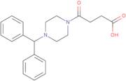 4-[4-(Diphenylmethyl)piperazin-1-yl]-4-oxobutanoic acid