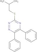 3-(Isobutylthio)-5,6-diphenyl-1,2,4-triazine