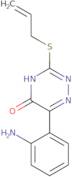 3-(Allylthio)-6-(2-aminophenyl)-1,2,4-triazin-5-ol