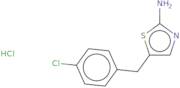 5-[(4-Chlorophenyl)methyl]-1,3-thiazol-2-amine hydrochloride
