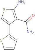 2-Amino-4-(thiophen-2-yl)thiophene-3-carboxamide