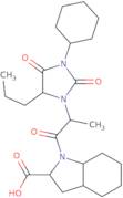 (2S,3aS,7aS)-1-[(2S)-2-(3-Cyclohexyl-2,4-dioxo-5-propyl-1-imidazolidinyl)-1-oxopropyl]octahydro-1H-indole-2-carboxylic acid