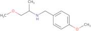 (4-Methoxy-benzyl)-(2-methoxy-1-methyl-ethyl)-amine