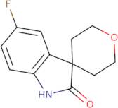 5-Fluoro-1,2-dihydrospiro[indole-3,4'-oxan]-2-one