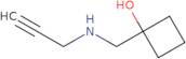 1-{[(Prop-2-yn-1-yl)amino]methyl}cyclobutan-1-ol