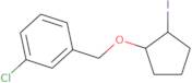 1-Chloro-3-[(2-iodocyclopentyl)oxymethyl]benzene