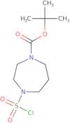 tert-Butyl 4-(chlorosulfonyl)-1,4-diazepane-1-carboxylate