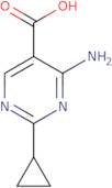 4-Amino-2-cyclopropylpyrimidine-5-carboxylic acid