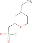 (4-Ethylmorpholin-2-yl)methanesulfonylchloride