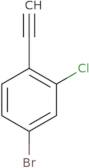 4-Bromo-2-chloro-1-ethynylbenzene