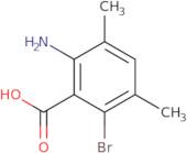 2-Amino-6-bromo-3,5-dimethylbenzoic acid