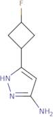 5-(3-Fluoro-cyclobutyl)-1H-pyrazol-3-ylamine