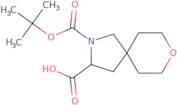 2-[(tert-Butoxy)carbonyl]-8-oxa-2-azaspiro[4.5]decane-3-carboxylic acid