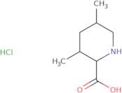 3,5-Dimethylpiperidine-2-carboxylic acid hydrochloride