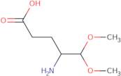 4-Amino-5,5-dimethoxypentanoic acid