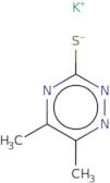 Potassium (dimethyl-1,2,4-triazin-3-yl)sulfanide