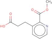 3-[2-(Methoxycarbonyl)pyridin-3-yl]propanoic acid