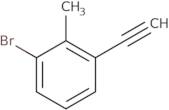 1-Bromo-3-ethynyl-2-methylbenzene