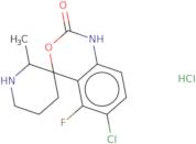 6-Chloro-5-fluoro-2'-methyl-1,2-dihydrospiro[3,1-benzoxazine-4,3'-piperidine]-2-one hydrochloride