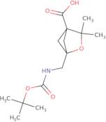 1-({[(tert-Butoxy)carbonyl]amino}methyl)-3,3-dimethyl-2-oxabicyclo[2.1.1]hexane-4-carboxylic acid