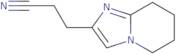 3-{5H,6H,7H,8H-Imidazo[1,2-a]pyridin-2-yl}propanenitrile