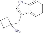 1-[(1H-Indol-3-yl)methyl]cyclobutan-1-amine