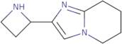 2-{5H,6H,7H,8H-Imidazo[1,2-a]pyridin-2-yl}azetidine