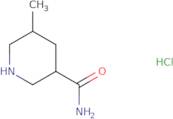 5-Methylpiperidine-3-carboxamide hydrochloride