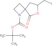 tert-Butyl 7-(iodomethyl)-5-oxo-6-oxa-1-azaspiro[3.4]octane-1-carboxylate