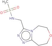 N-({5H,6H,8H,9H-[1,2,4]Triazolo[4,3-d][1,4]oxazepin-3-yl}methyl)methanesulfonamide